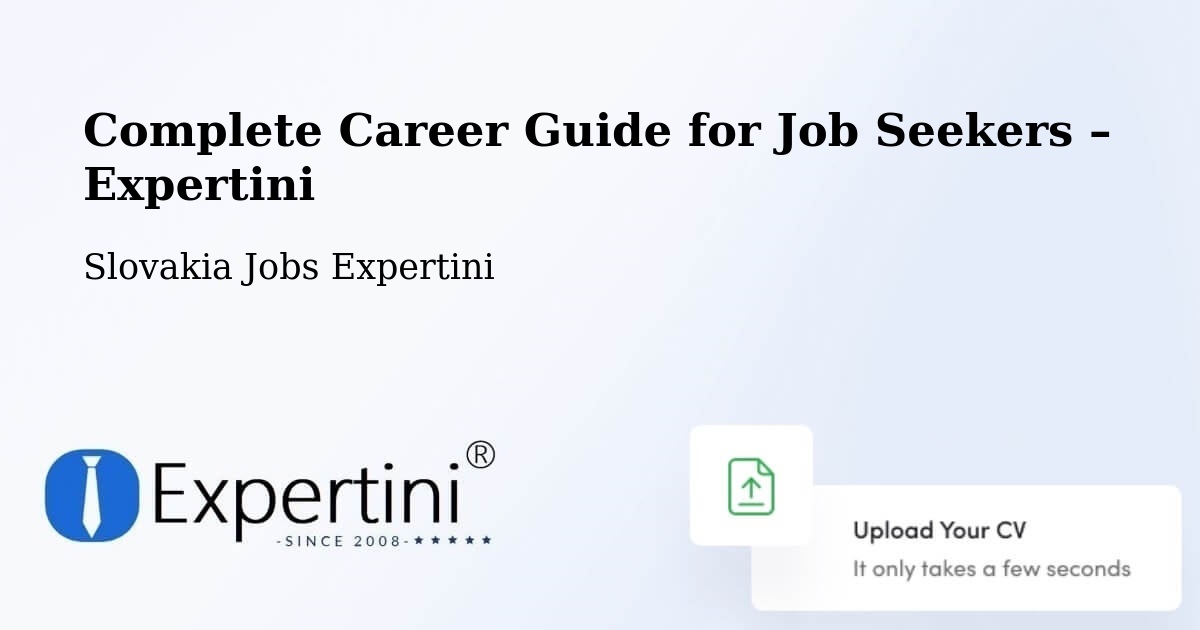 Career Guide for Job Seekers – Okres Trenčín - Okres Trenčín, Slovakia Jobs Expertini