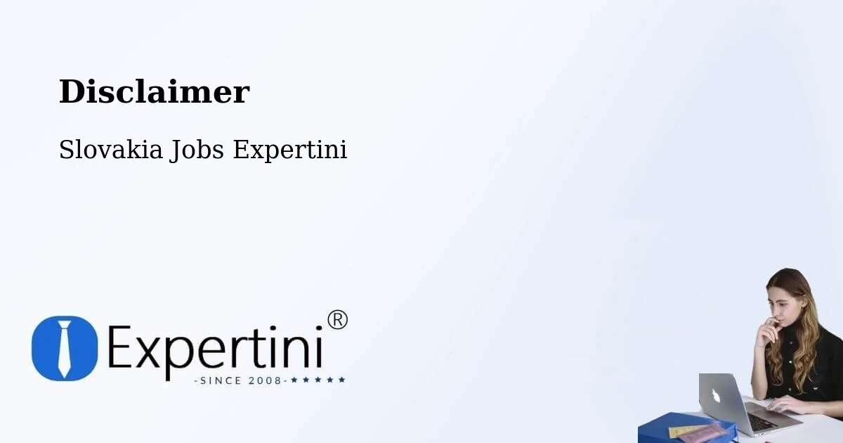 Disclaimer – Okres Trenčín - Slovakia Jobs Expertini