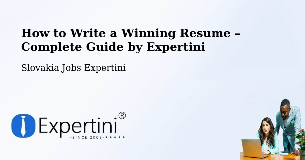 Resume Writing Guide for Job Seekers – Okres Trenčín - Okres Trenčín, Slovakia Jobs Expertini