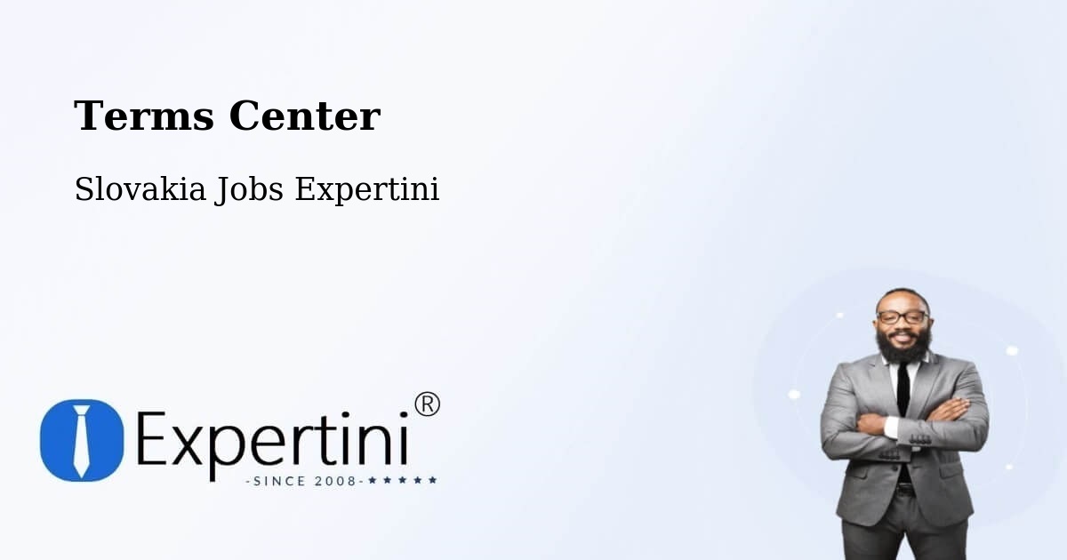 Terms of Service – Okres Trenčín - Slovakia Jobs Expertini